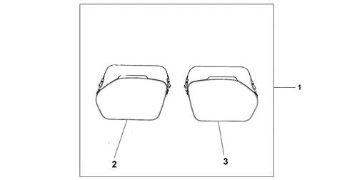  33/ 35l Pannier Inner Bag Set