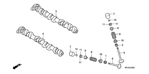  Nockenwelle/ Ventil