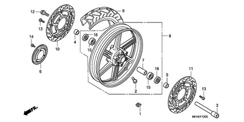  Roue Avant