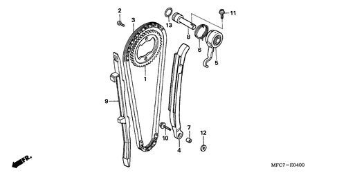  Cam Chain/ Tensioner