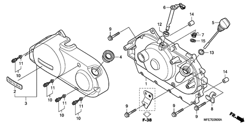  Right Crankcase Cover