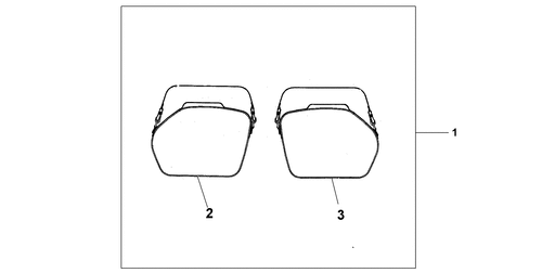  33/ 35l Pannier Inner Bag Set
