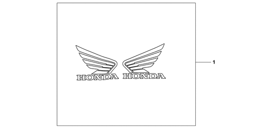 3d Logo Kit Honda