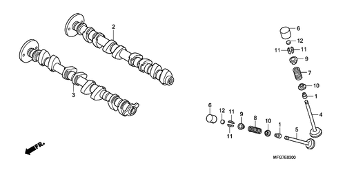  Nockenwelle/ Ventil