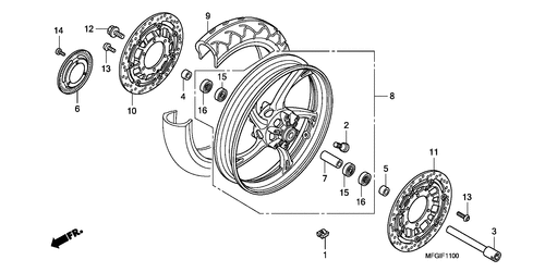  Front Wheel