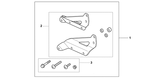  Backrest Mount Bracket