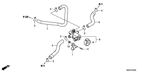  Air Injection Controlvalve