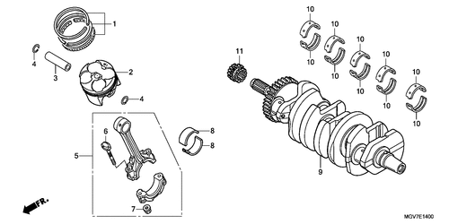  Ciguenal/ Piston