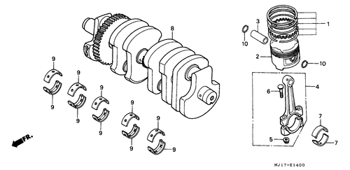  Ciguenal/ Piston