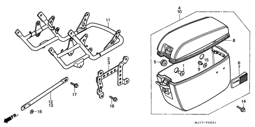  Caja Lateral/ Parachoques (2)
