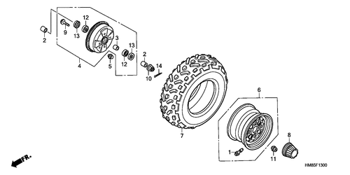  Front Wheel