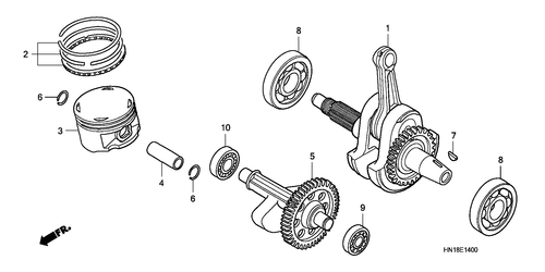  Ciguenal/ Piston