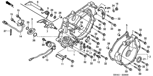  Panneau De Carter-moteur