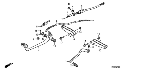  Pedal/ Stufe