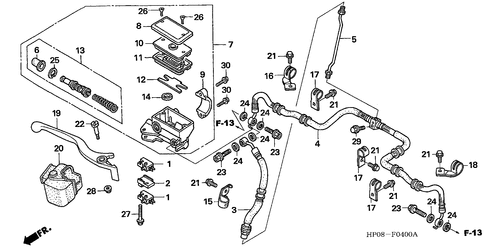  Frechts Brake Master Cylinder