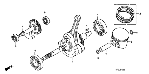  Ciguenal/ Piston