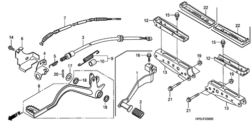  Estribo/ Pedal