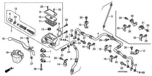  Frechts Brake Master Cylinder