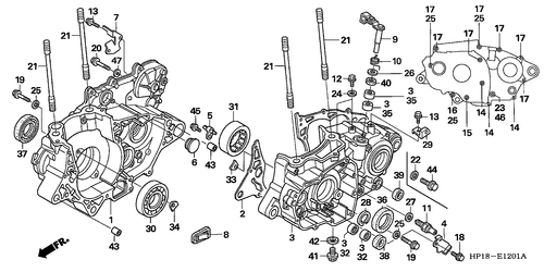  Cassa Manovella (trx450r6,7,8/ Er6,7,8)