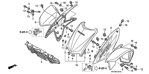  Kotfluegel, Vorne (trx450r6,7,8/ Er6,7,8)