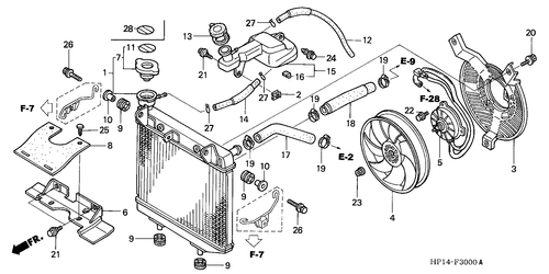  Kuehler (trx450r4,5)