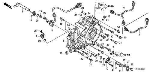  Panneau De Carter-moteur