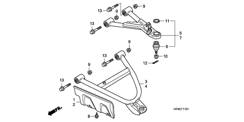  Arm, Vorne (4wd)