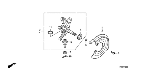  Articulacion Delantera (2wd)