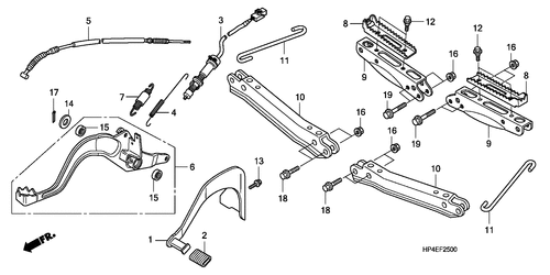  Pedal/ Stufe