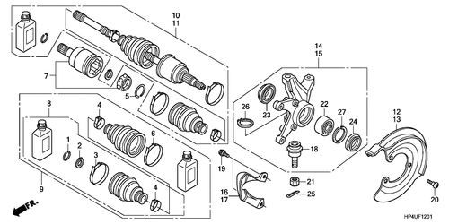  Front Knuckle (4wd)