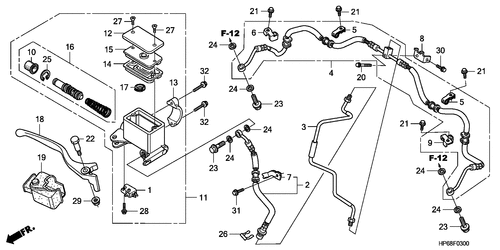  Frechts Brake Master Cylinder