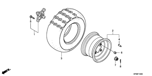  Rear Wheel