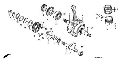  Ciguenal/ Piston