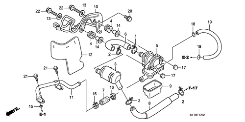  Air Suction Valve (cbf150sha)
