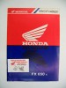 Original Honda Werkstatthandbuch Fx650x  -  Nachtrag
