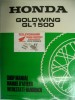 Original Honda Werkstatthandbuch Gl1500k Goldwing  -  Nachtrag