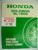 Original Honda Werkstatthandbuch Gl1500j Goldwing
