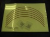 1 Satz Felgenaufkleber,  Kit Wheel Sticker