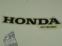 Aufkleber Honda Verkleidung oben