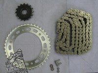 Fireblade, SC57, CBR1000RR, 2006-2007, KIT CATENA DI TRASMISSIONE (50-16/42T)