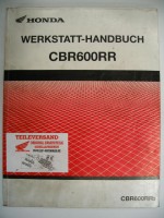 Original Honda Werkstatt-Handbuch CBR600RR3