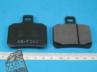 Bremsklotz Satz, Bremsbeläge