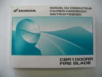 Original Honda Fahrerhandbuch CBR1000RR 2006