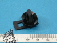 Halteklammer für Stecker (schwarz)