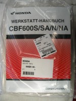 Original Honda Werkstatthandbuch CBF600S/N ABS 2004-2006