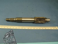 1 Antriebswelle, Getriebeeingangswelle