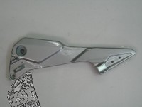 Fußrastenträgerplatte, Fußrasten Halter links