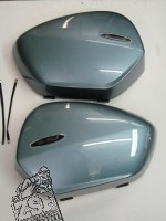 Kofferdeckelset B-183M Petrol Blue Met.