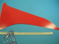 Aufkleber für Verkleidung links unten