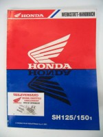 Original Honda Workshop Manual SH125/150 1